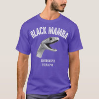 black mamba deadly snake design Dendroaspis polyle