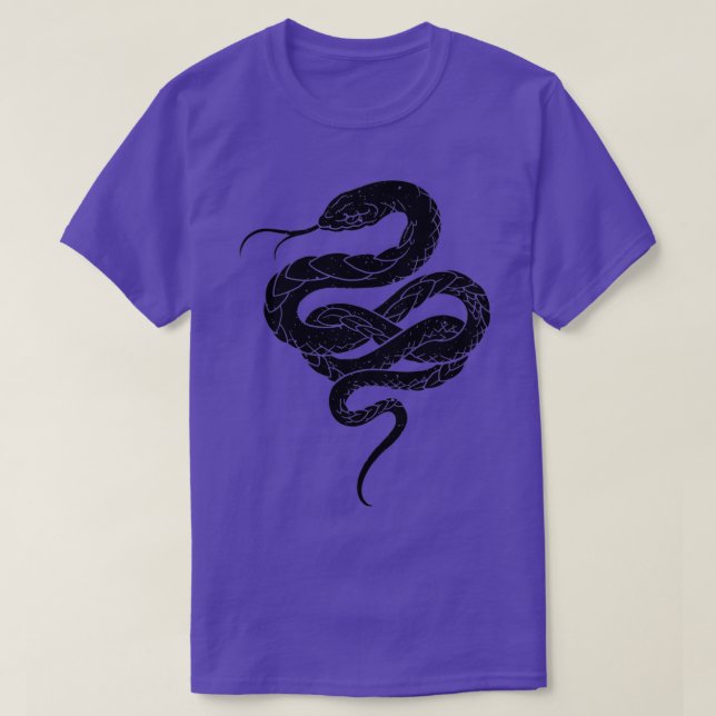 T-shirt Black Mamba Snake  (Design devant)