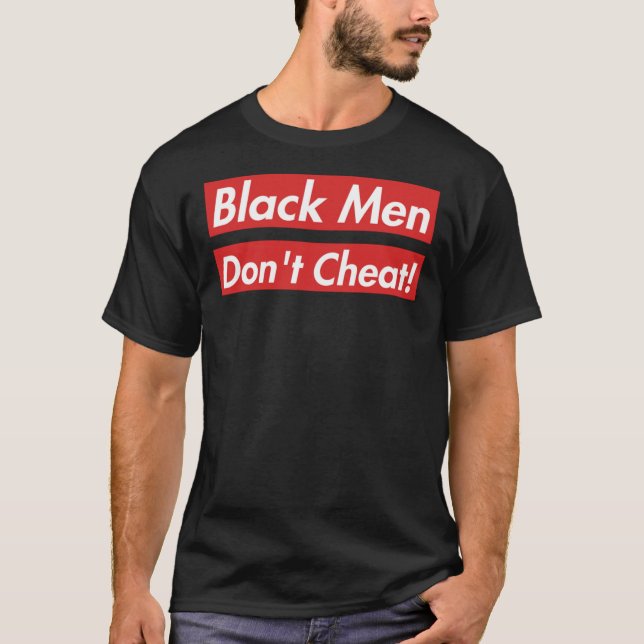 T-shirt Black Men Don'T Cheat Hardy Caprio BMDC Essential  (Devant)