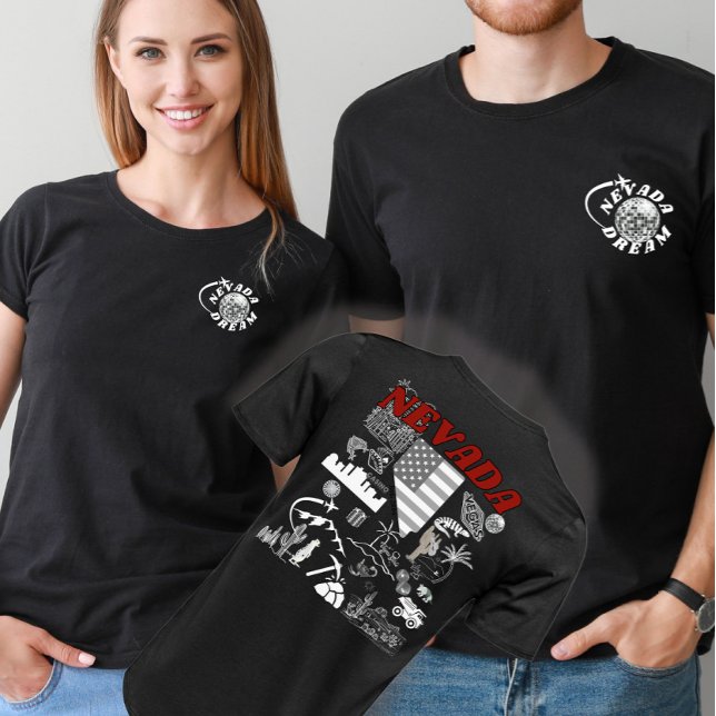 T-shirt Black Nevada Dream Las Vegas (Créateur téléchargé)