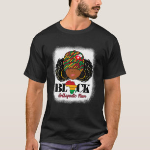 T-shirt Black Orthopédique Nure Messy Bun Pride Africain B