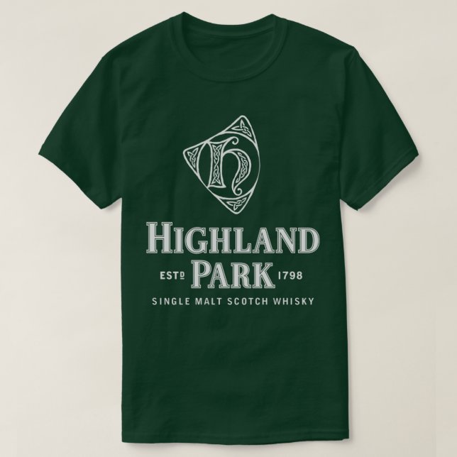 T-shirt Black out Highland (Design devant)