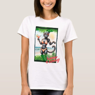 T-shirt Black Panther "L'été arrive !"