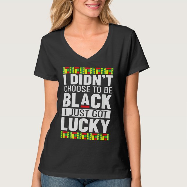 T-shirt Black Pride  Black History Month (Devant)