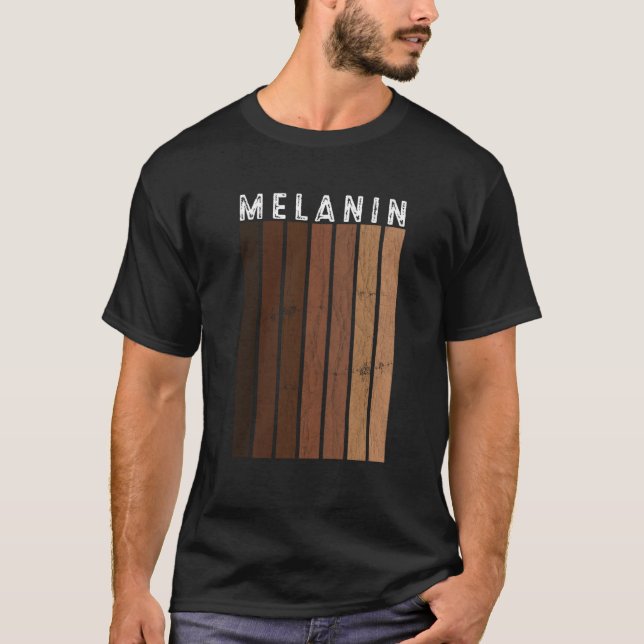 T-shirt Black Pride Melanin BLM Women Men Afro Queen King (Devant)