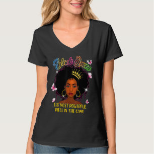 T-shirt Black Queen La Pièce La Plus Puissante Dans Le Jeu