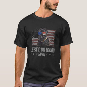 T-shirt Black Russian Terrier Meilleur Chien Maman Jamais 