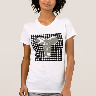 T-shirt Black Safari point avec Pop Art Elephant