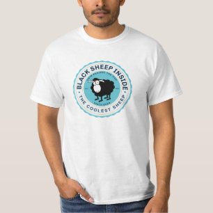 T-shirt Black Sheep Inside - Nager contre le courant
