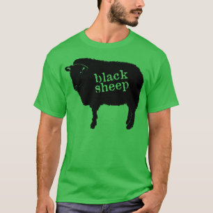 T-shirt Black Sheep Mauvaise tenue Outcast Rebel Punk Intr