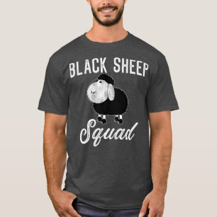 T-shirt Black Sheep Squad Funny Black Sheep