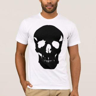 T-shirt Black skull