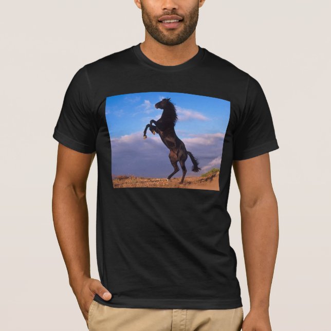 T-shirt Black Stallion (Devant)
