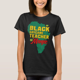 T-shirt Black Teacher Magic Melanin Pride Black History
