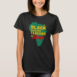T-shirt Black Teacher Magic Melanin Pride Black History M