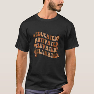 T-shirt Black Teacher Magie Enseignant Noir Histoire Mois