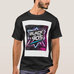 T-shirt "Black to the 90s"