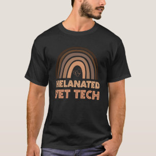 T-shirt Black Vet Tech Femmes Mélanées Vétérinaires Techni