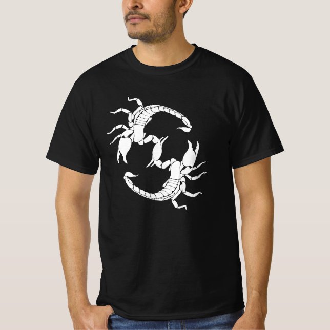 T-shirt Black & White Letter S (Devant)