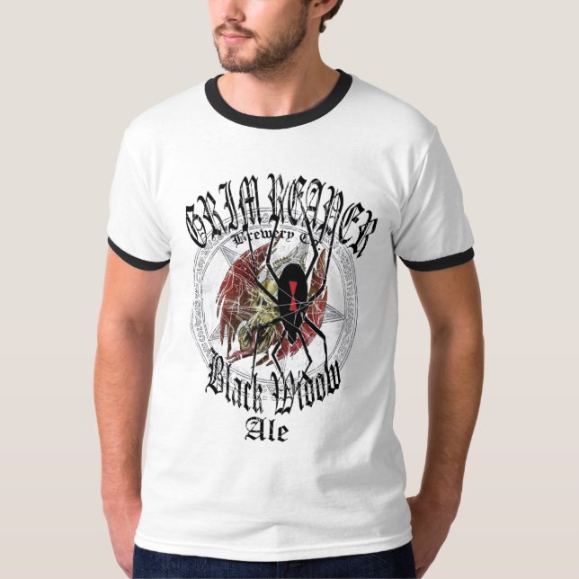 T-SHIRT BLACK-WIDOW-ALE (Devant)