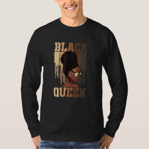 T-shirt Black Womens African African American Natural Blac