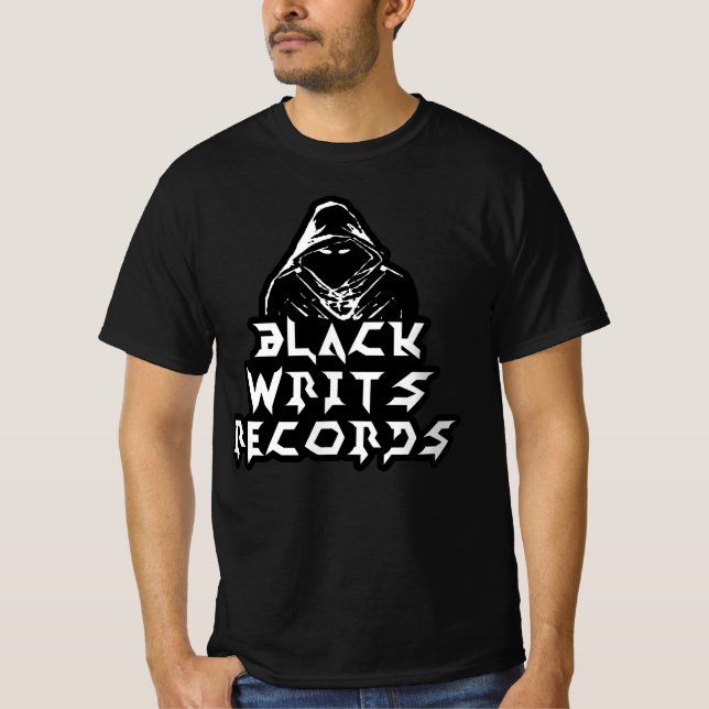 T-shirt Black Writs Official Logo Shirt (Devant)