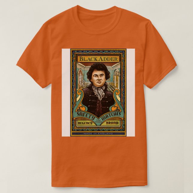 T-shirt BlackAdder la troisième marque correspond (Design devant)