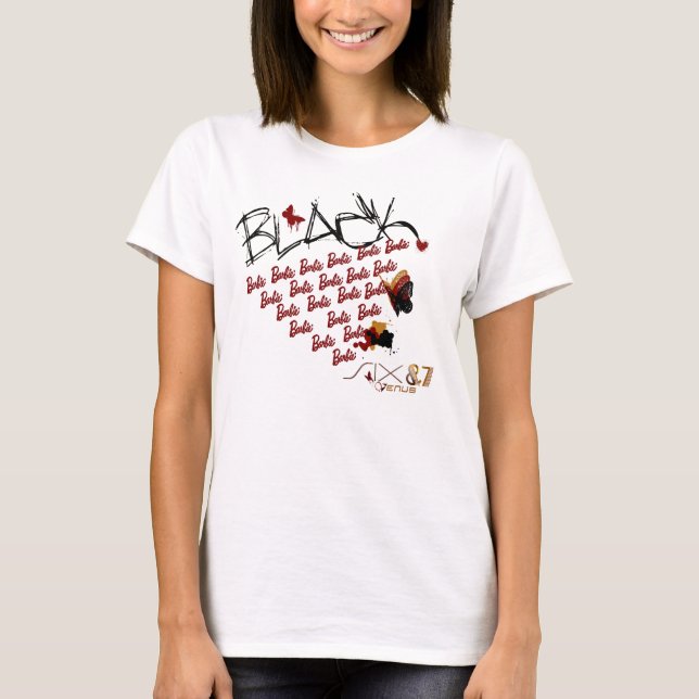 T-SHIRT BLACKBARBIE (Devant)