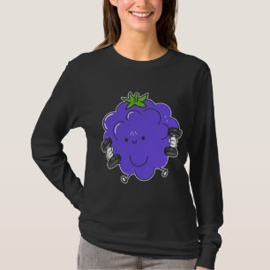 T-shirt Blackberry, Fruit Costume d'entraînement Bodybuild