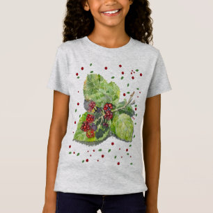 T-Shirt  BlackBerry vert et rouge 