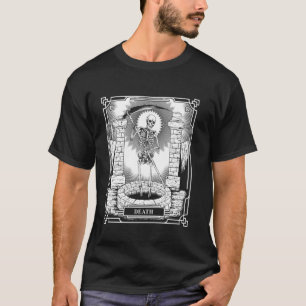 T-shirt Blackcraft Witchy Skeleton Death the Grim Reaper T