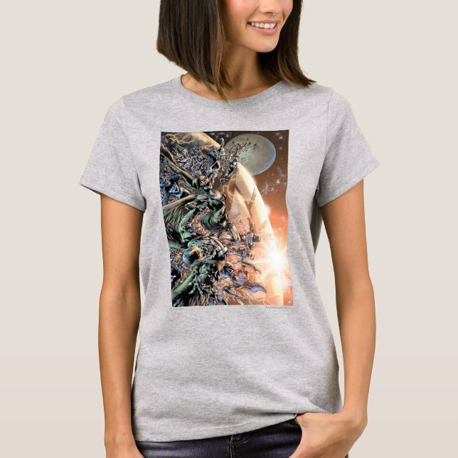 T-shirt Blackest Night Group et Moon (Devant)