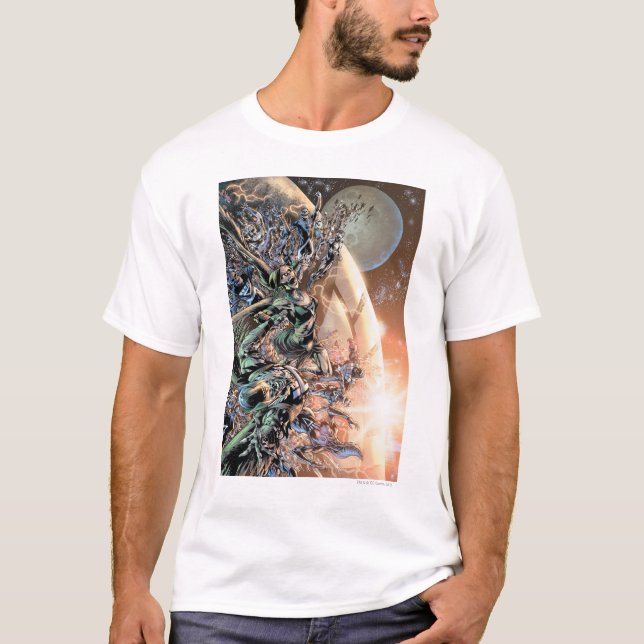 T-shirt Blackest Night Group et Moon (Devant)