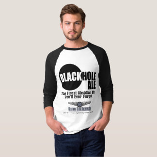 T-shirt Blackhole Baseball T