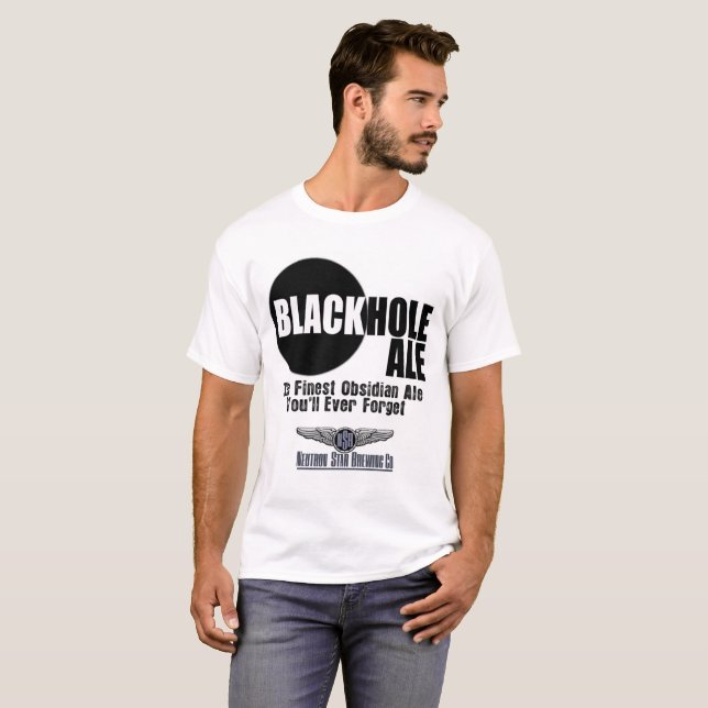 T-Shirt Blackhole Light (Devant entier)