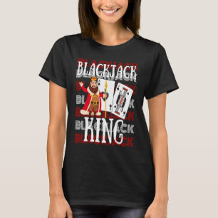 T-shirt Blackjack King Casino Gamme Blackjack