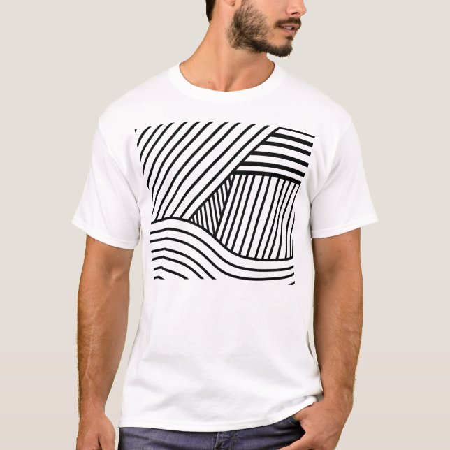 T-shirt Blacklines (Devant)