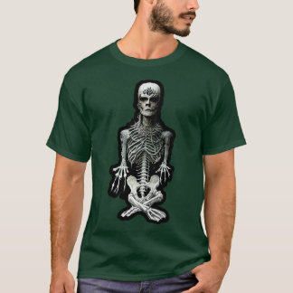 T-shirt BlackMetal Homunculus Skeleton