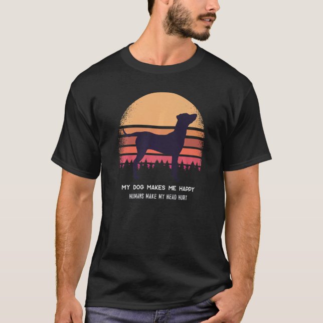 T-shirt Blackmouth Cur Retro 3 (Devant)