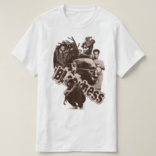 T-shirt Blackness (Design devant)