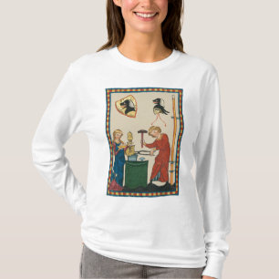 T-shirt Blacksmith Forge Casque Art Médiéval