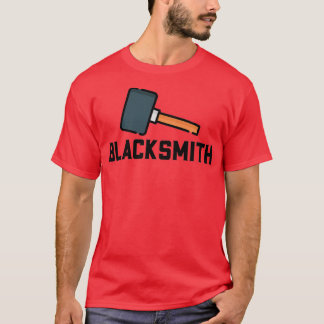 T-shirt Blacksmith Hammer Fitness Fitness Gym Crossfit T