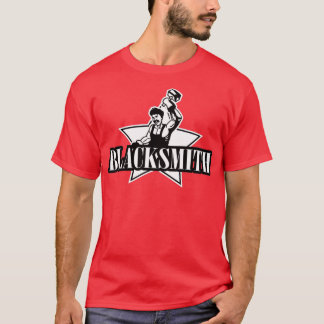 T-shirt blacksmith hobby profession metal melt gift Classi