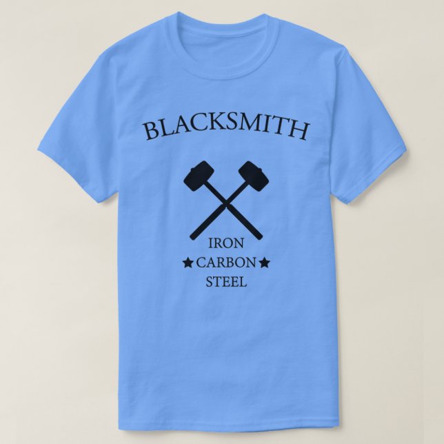 T-shirt Blacksmith Iron carbone sl T (Design devant)