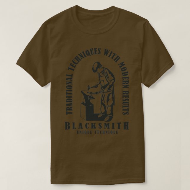T-shirt Blacksmith Unique T (Design devant)