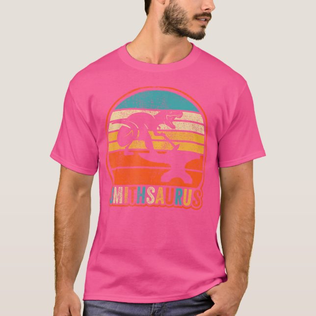 T-shirt Blacksmithing - Smithsaurus T-Rex Dinosaur Lover B (Devant)