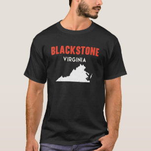 T-shirt Blackstone Virginia USA State America Voyage Virgi
