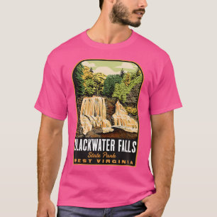 T-shirt Blackwater Falls State Park West Virginie