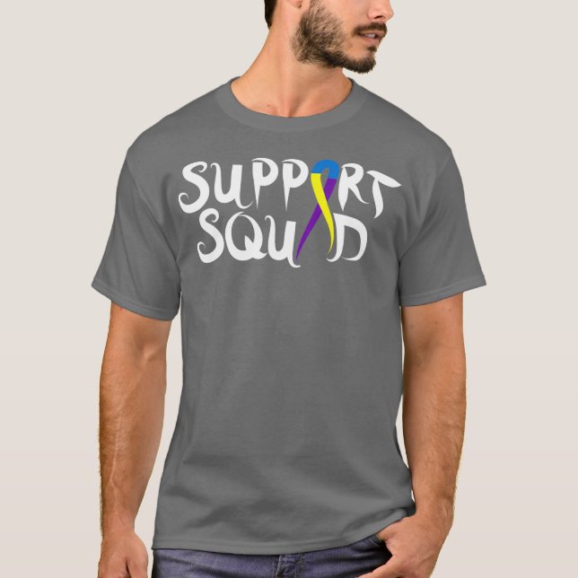 T-shirt Bladder Cancer Support Squad Awareness Month (Devant)