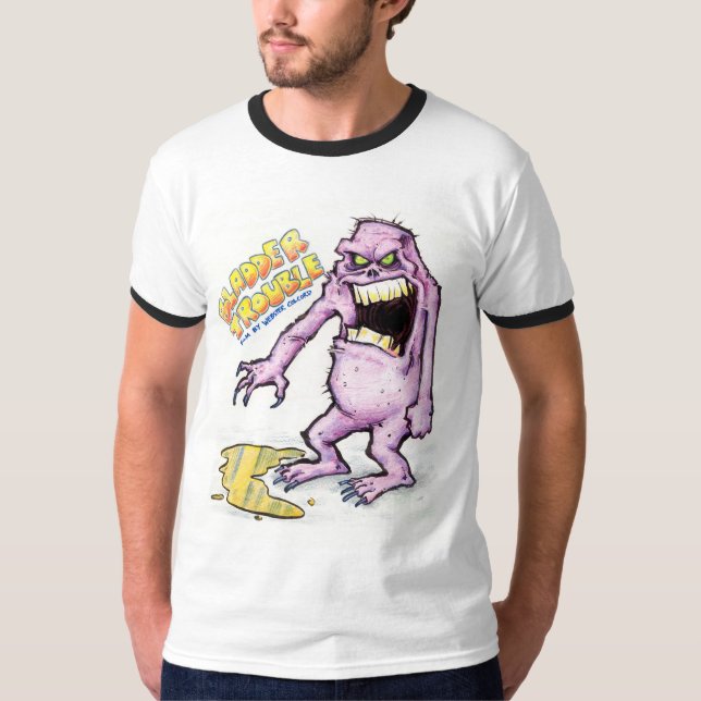 T-shirt Bladder Trouble (Devant)